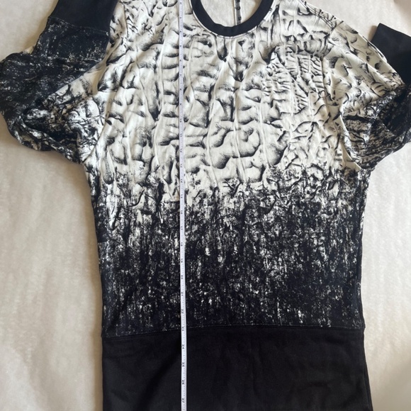 Helmut Lang Digita Scarp Dolman Sleeves Sweatshirt Sweater‎ Bird Abstract Print - Picture 11 of 12